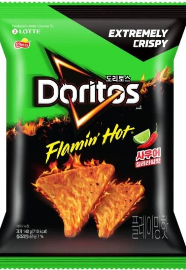 Doritos Flamin Hot Lime (68g) NO RED 40!
