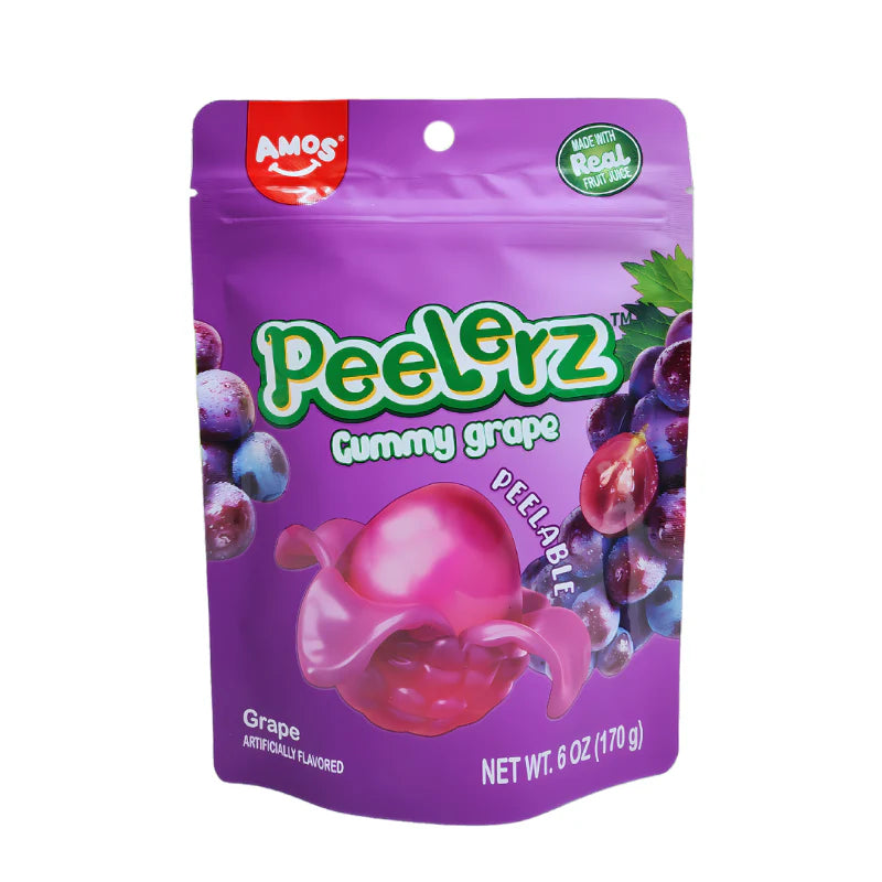Amos Peelerz Grape Gummies (3oz)