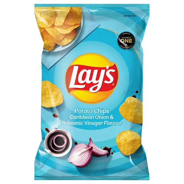 Lay's Caribbean Onion & Balsamic Vinegar (120g)
