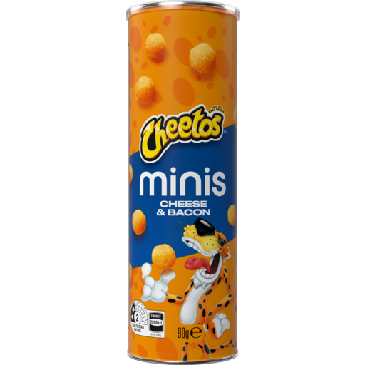 Cheetos Mini Cheese & Bacon Balls (90g) (Australia)