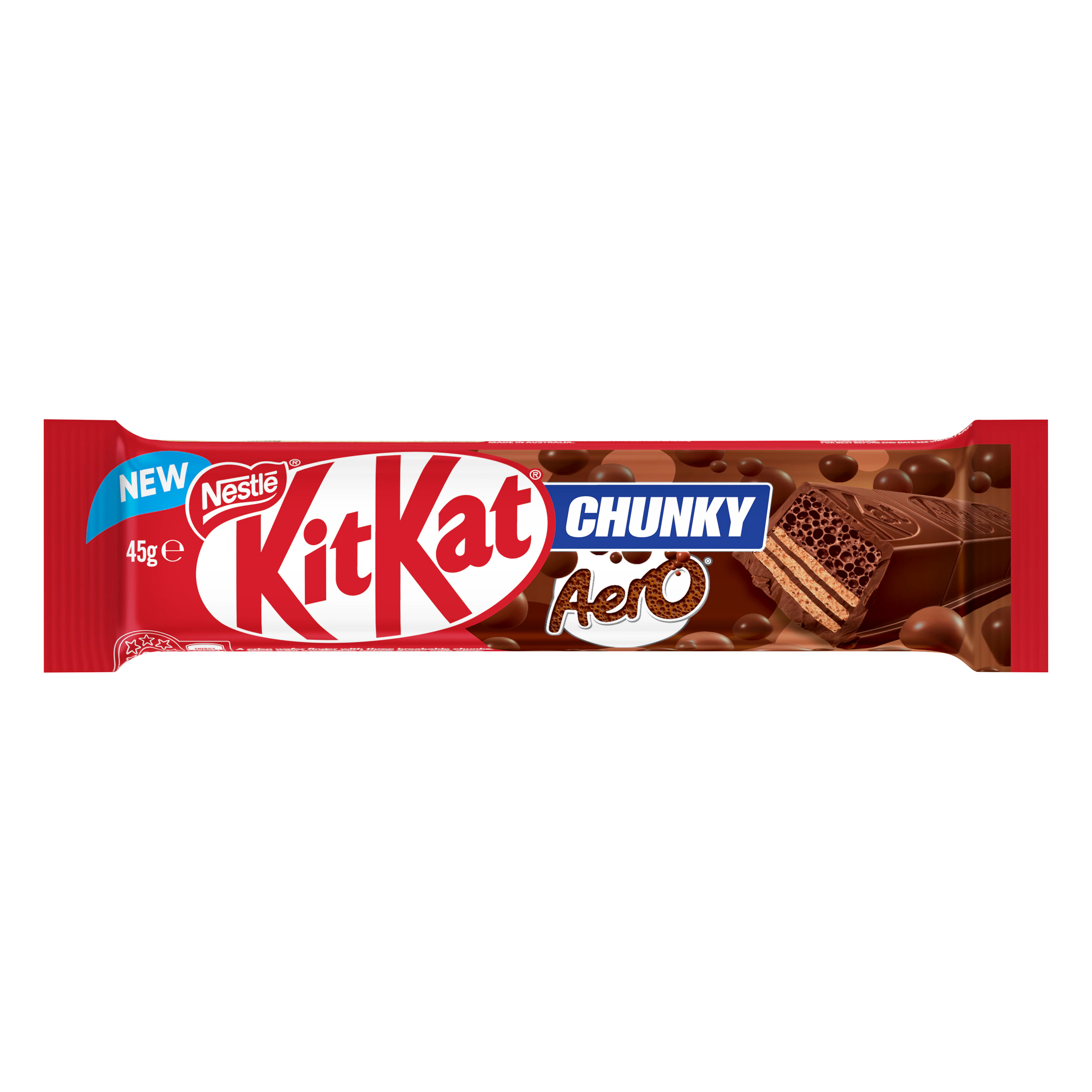 KitKat Chunky Aero Milk Chocolate Bar (45g)