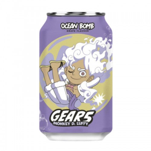 Ocean Bomb Gear 5 Luffy Grape Soda (11.16oz)