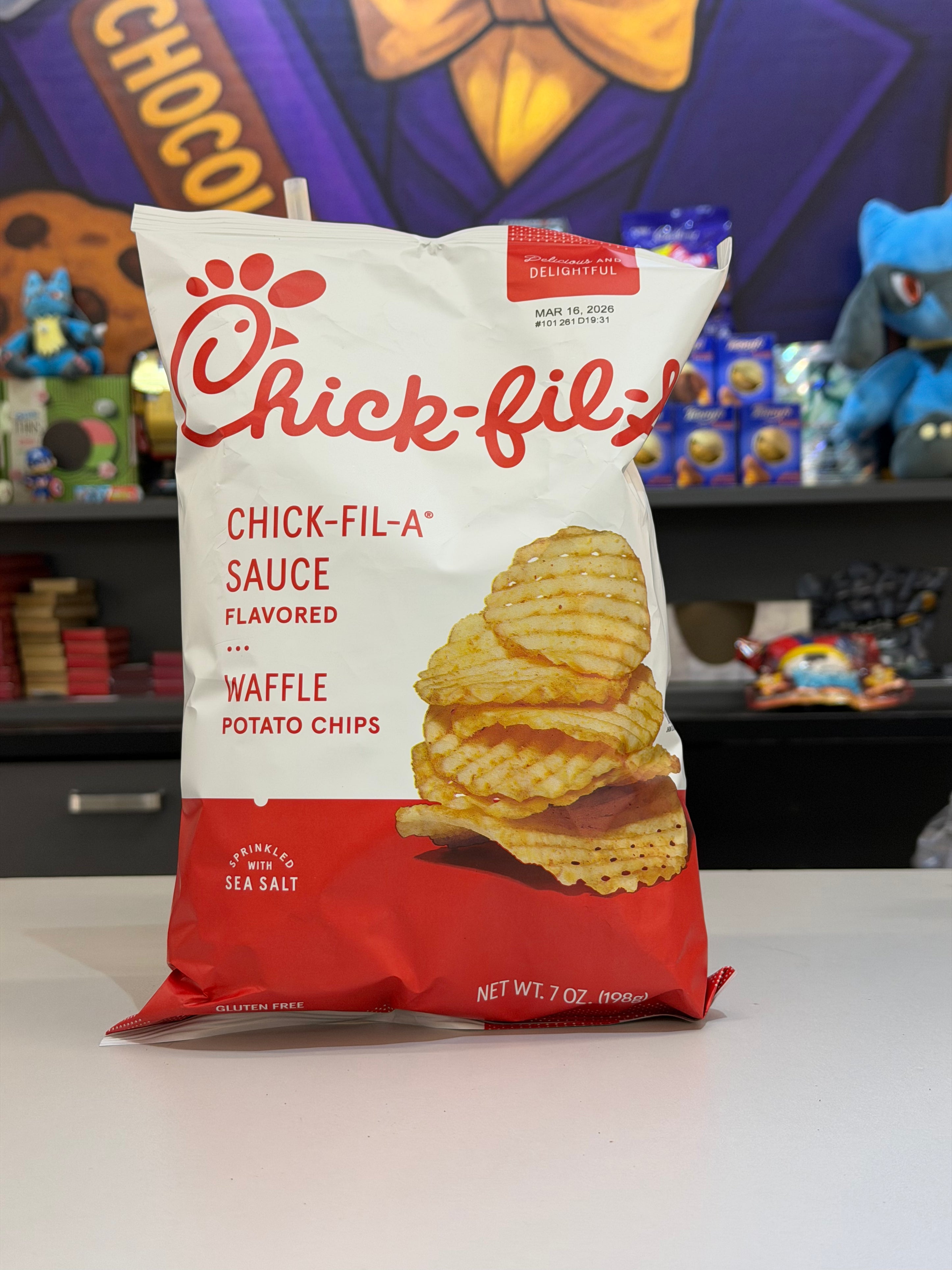 Chick-Fil-A Sauce Flavor Waffle Chips (7oz)