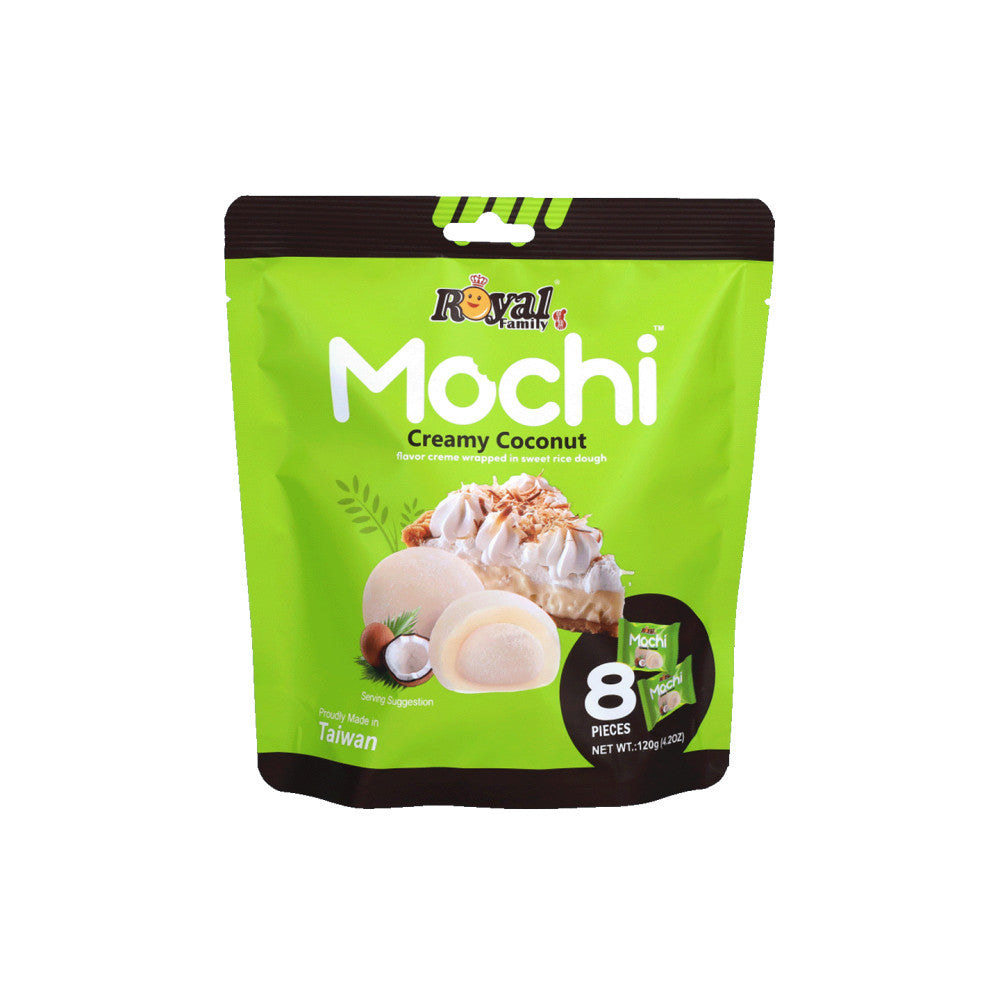 Royal Mochi Creamy Coconut (8 Pieces)