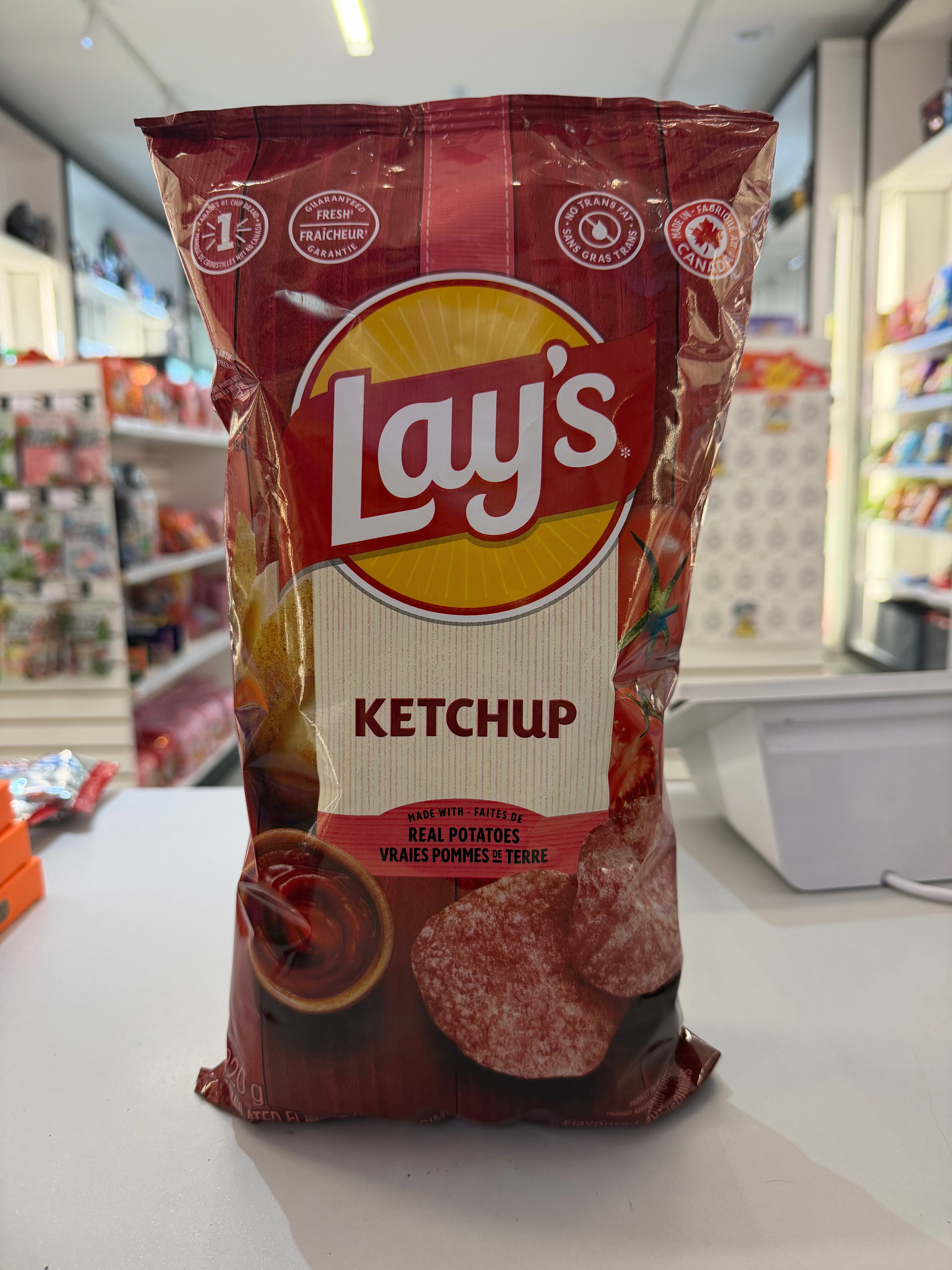 Lay's Ketchup Flavored Chips (Gluten Free)