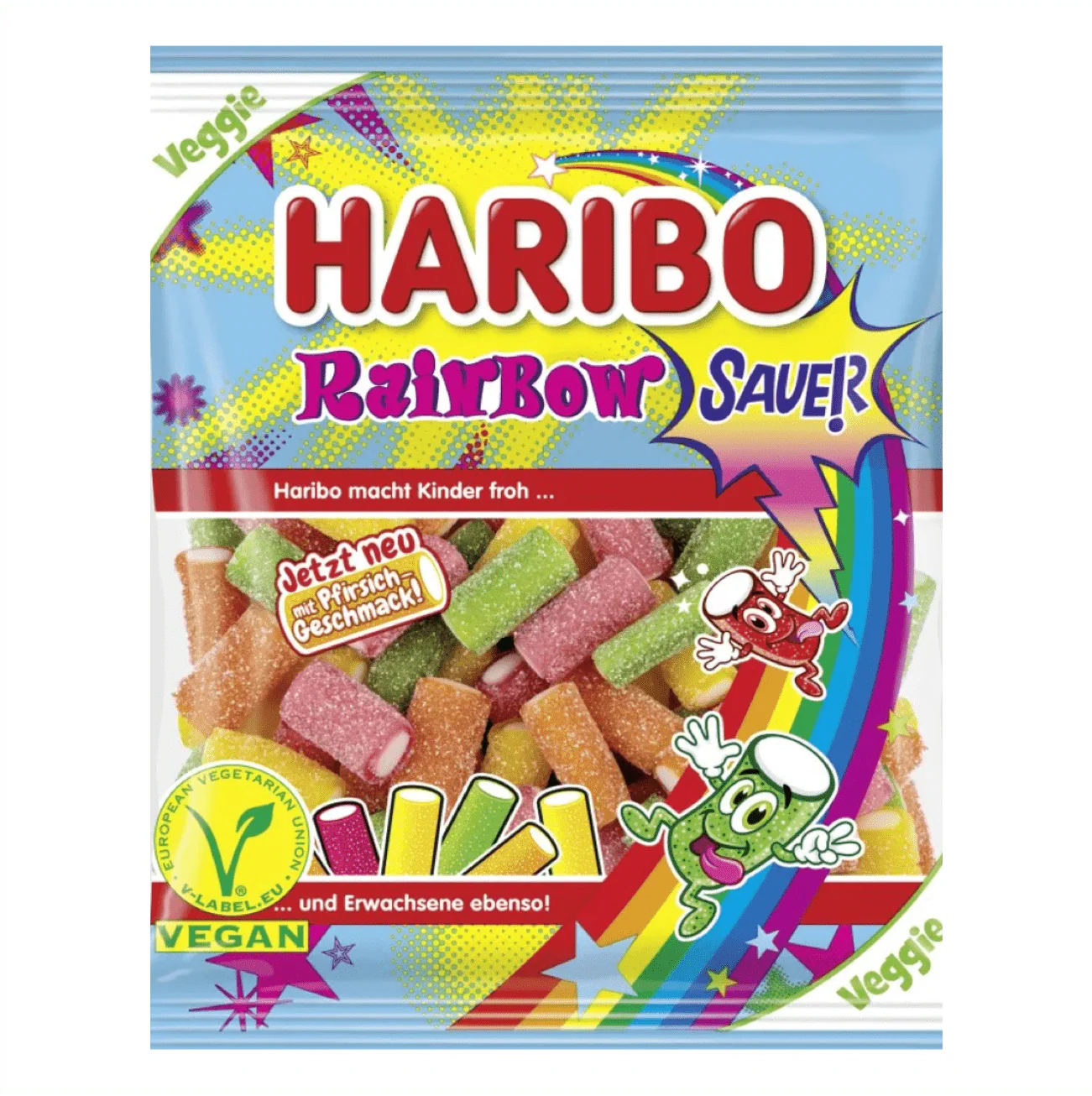 Haribo Sour Rainbow (160g) Vegan!