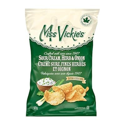 Miss Vickie’s Sour Cream, Herb, and Onion (200g)