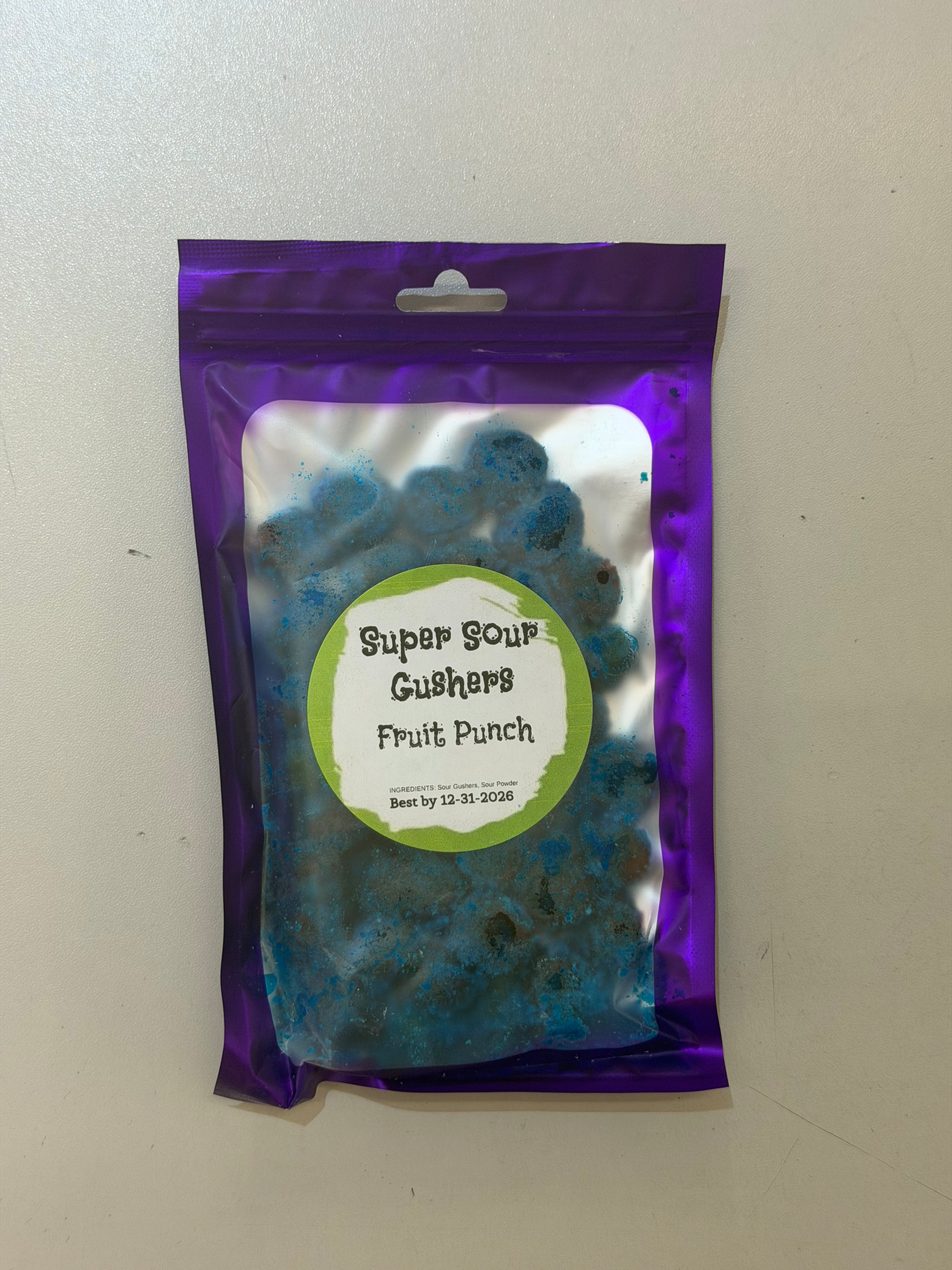 Super Sour Gushers Fruit Punch