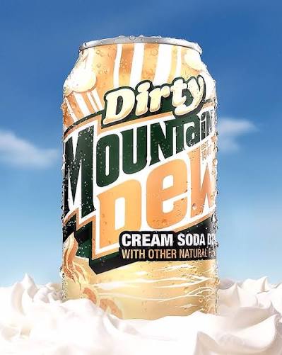 Dirty Mountain Dew Cream Soda (12oz) Can