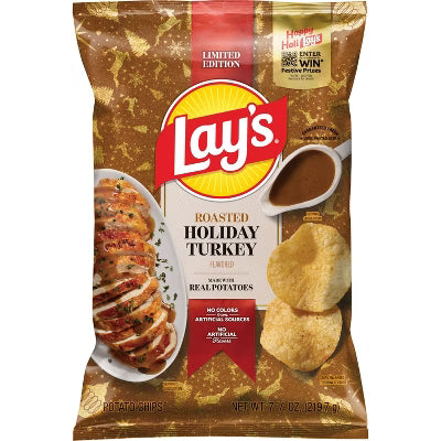 Lay’s Roasted Holiday Turkey (7.75oz)