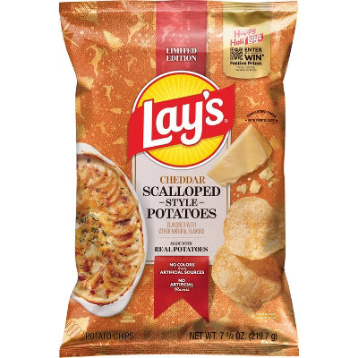 Lay’s Cheddar Scalloped Potatoes (7.75oz)
