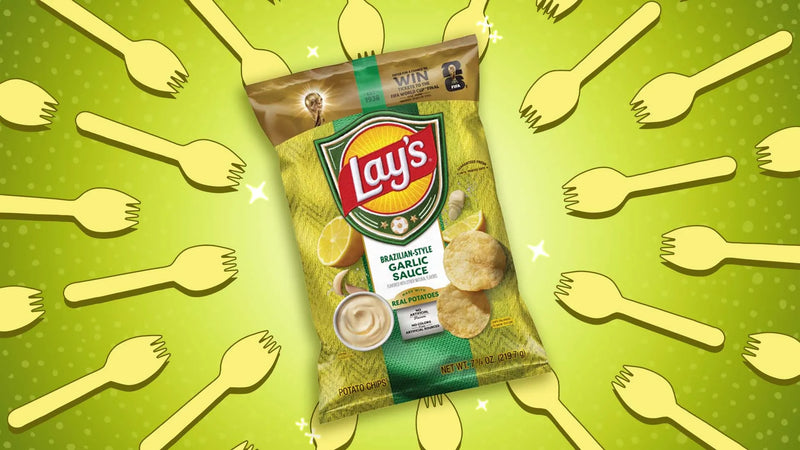 Lay's World Cup Brazilian Style Garlic Sauce (7.75oz)