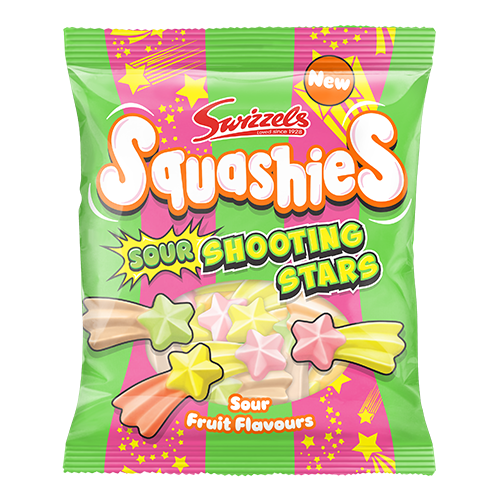Swizzles Squashies Sour Shooting Stars (100g)