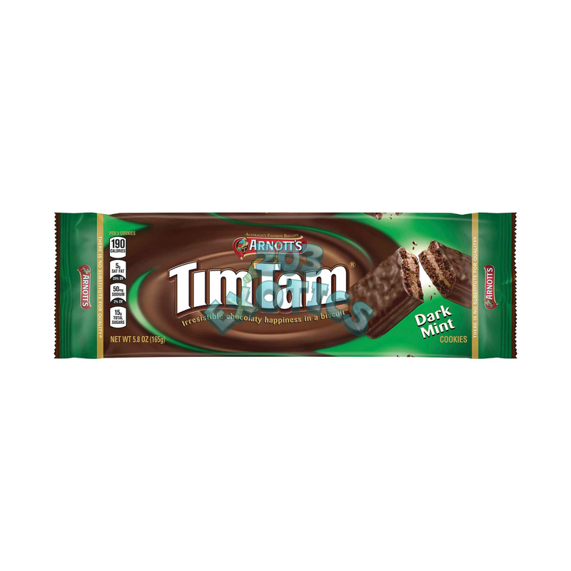 Arnott's Tim Tam Dark Mint Cookies (175g)