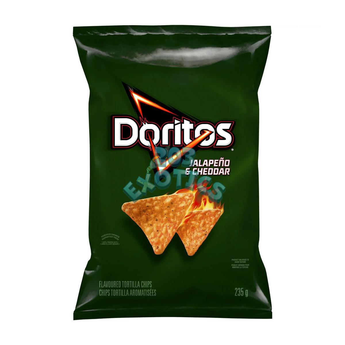 Doritos Jalapeño & Cheddar Flavored Chips (Gluten Free) | 203 Exotics