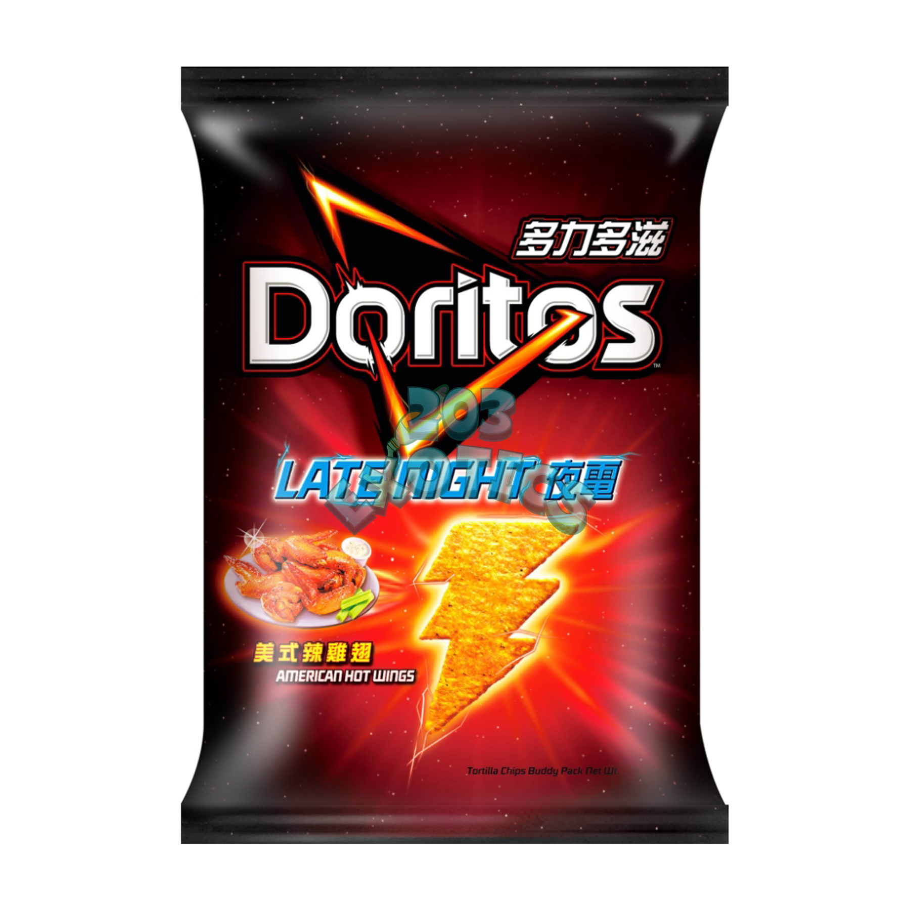 Doritos Late Night American Hot Wing (48G) (Taiwan)