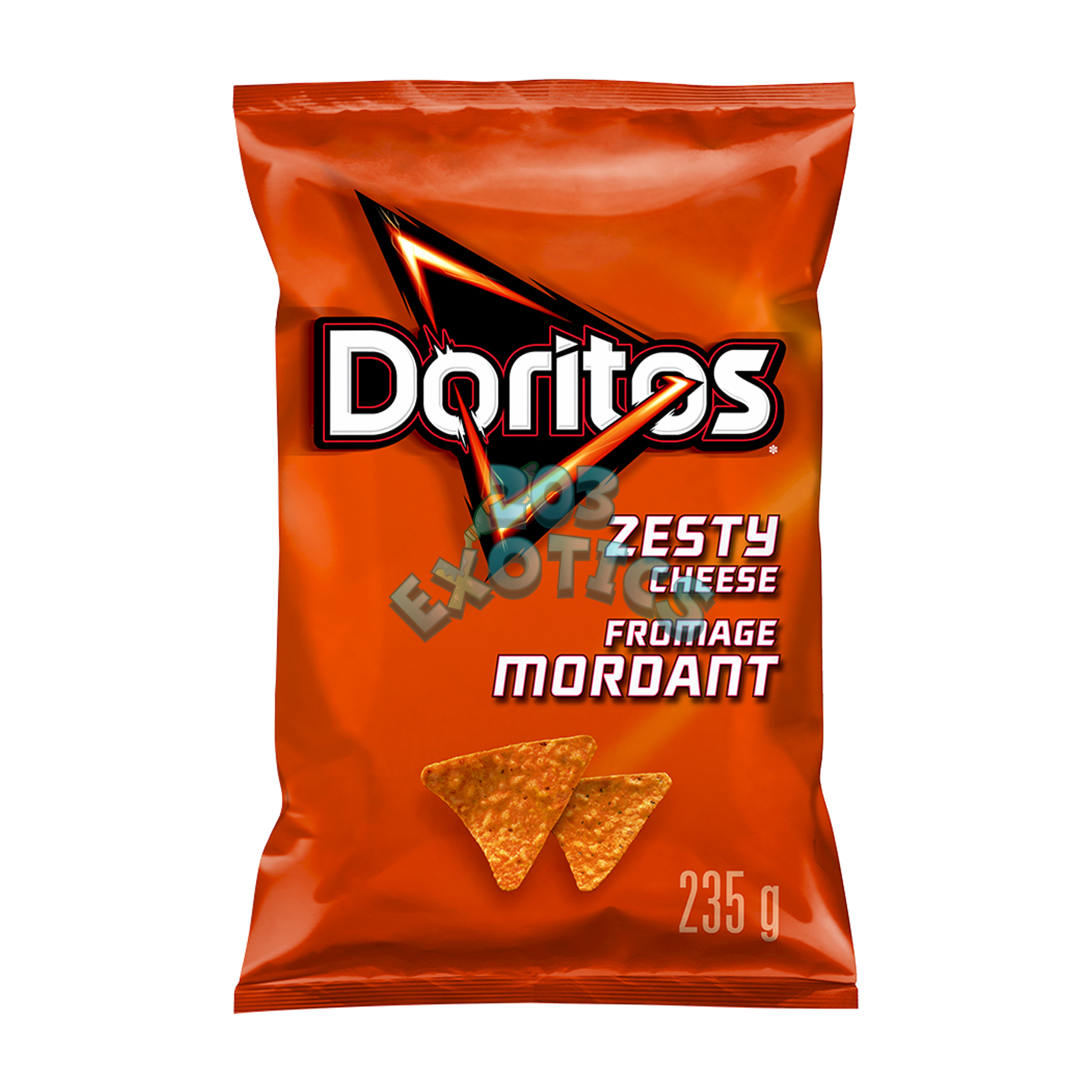 Doritos Zesty Cheese Flavored Chips (235G) Chips