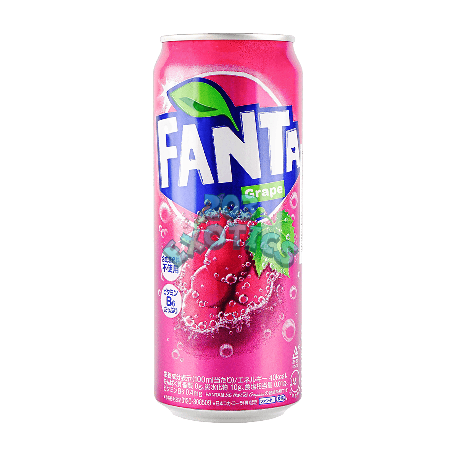 Fanta Grape Soda (500ml) (Japan)