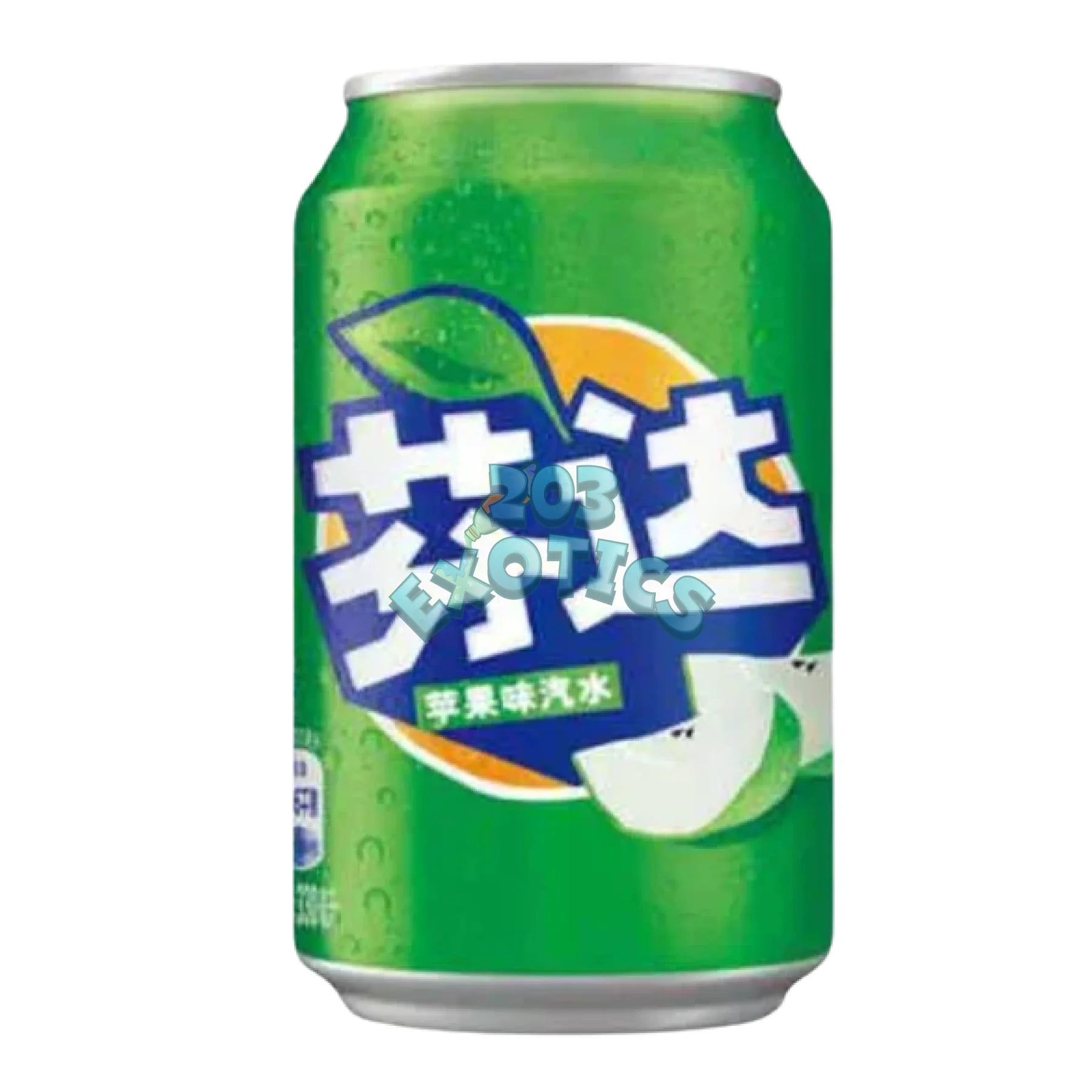 Fanta Green Apple (China) 330Ml Can