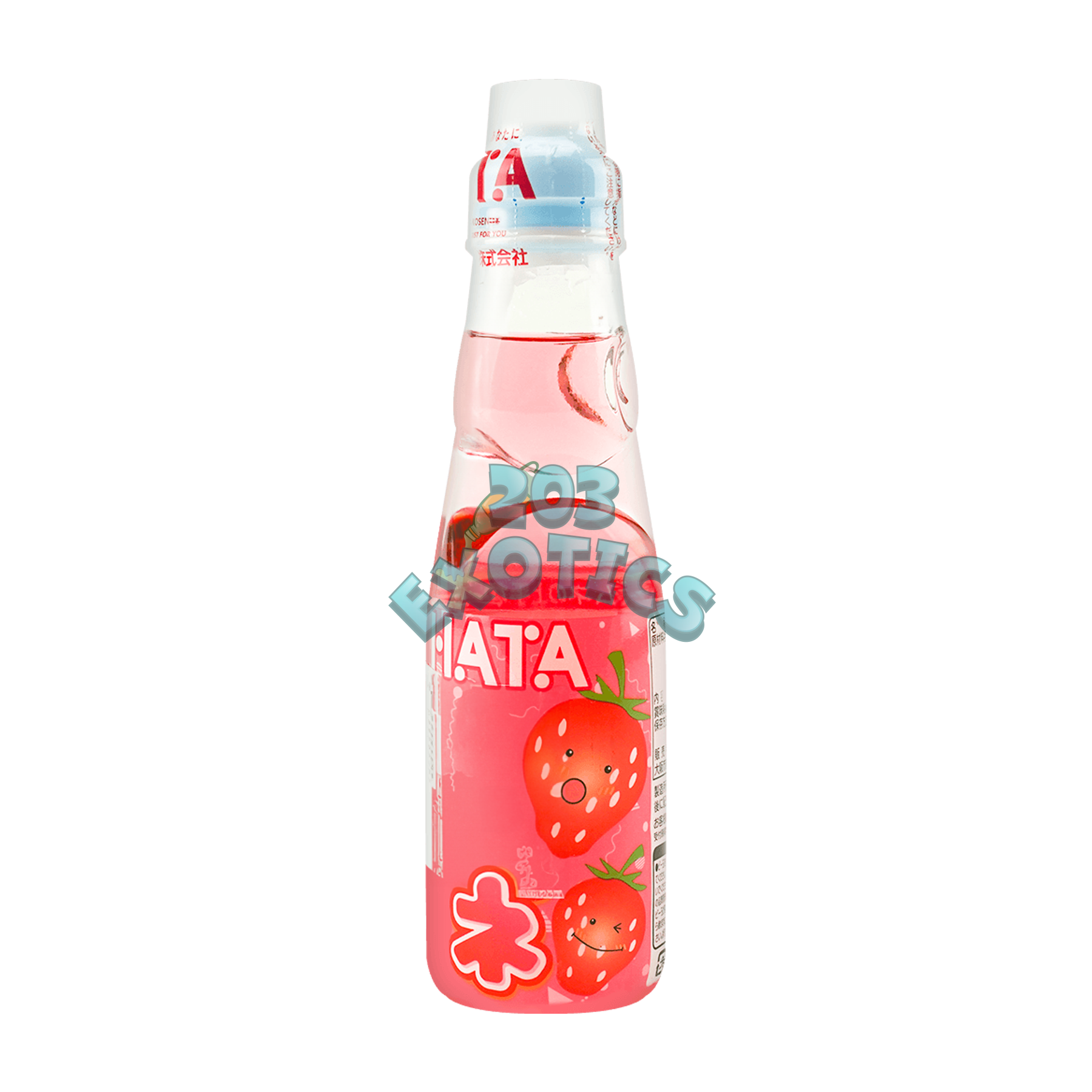 Hatakosen Strawberry Ramune (200ml)