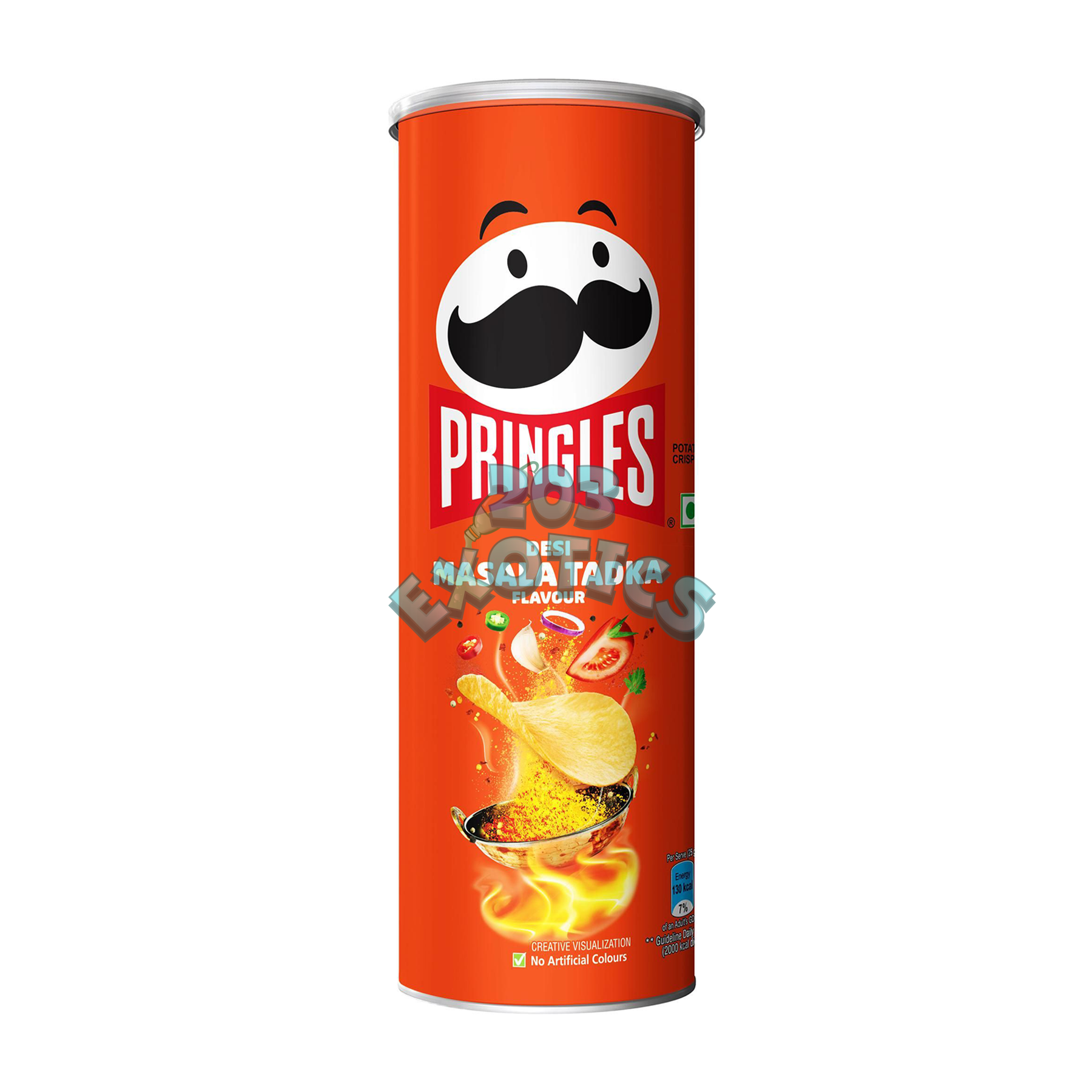 Kelloggs Pringles Desi Masala Tadka Flavored Chips (107G)