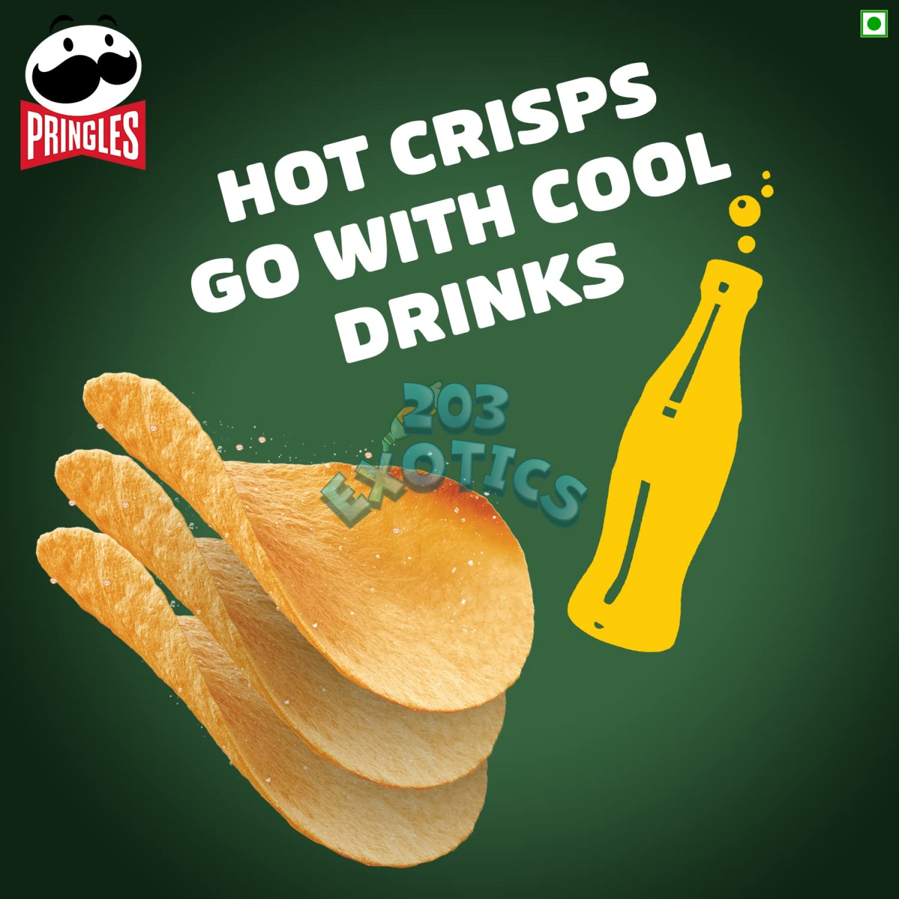 Kelloggs Pringles South African Style Peri Flavored Chips (107G)