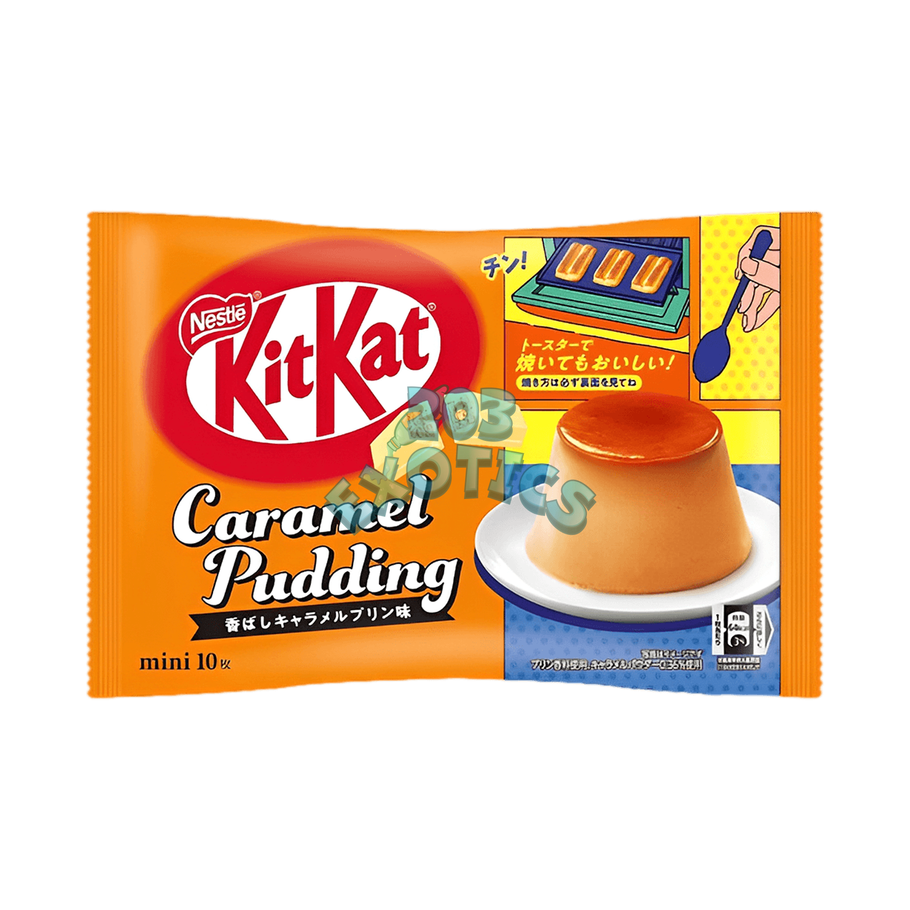 KitKat Caramel Pudding Mini Chocolate Wafers (10pc)