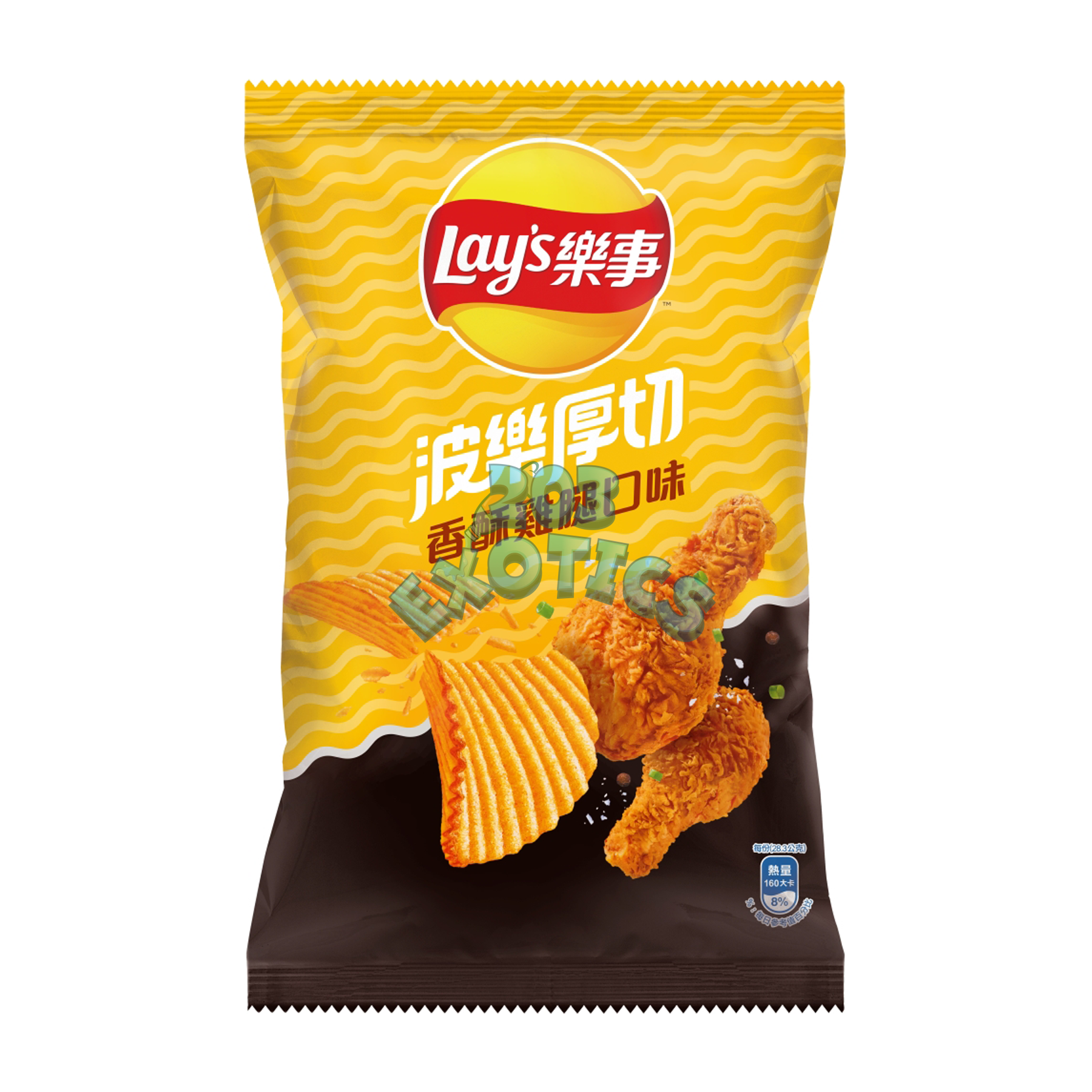 Lays Fried Chicken Flavored Chips 34G