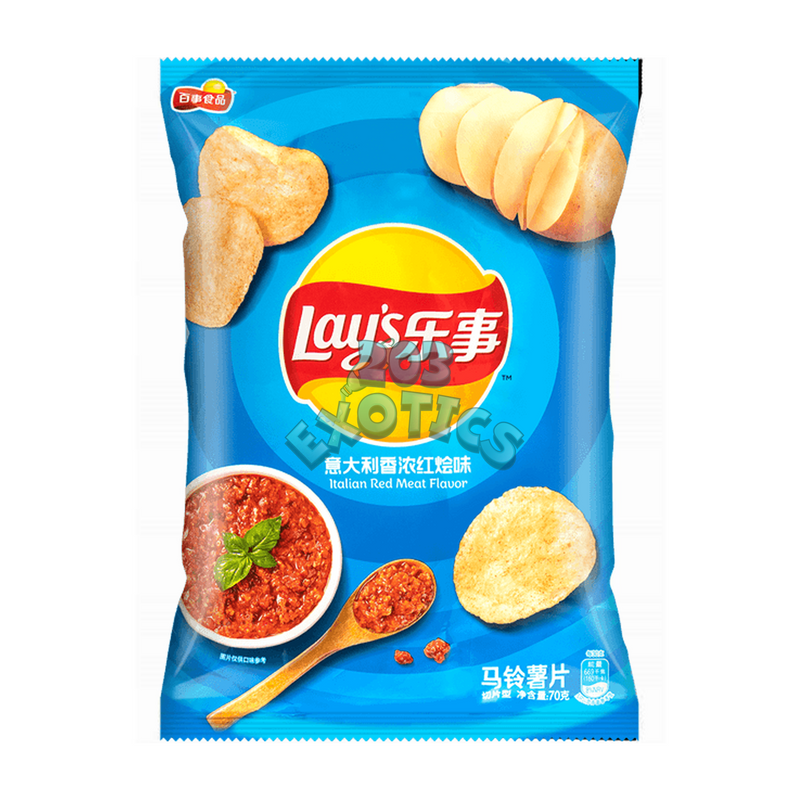Lay's Italian Red Meat Flavored Chips (70g)