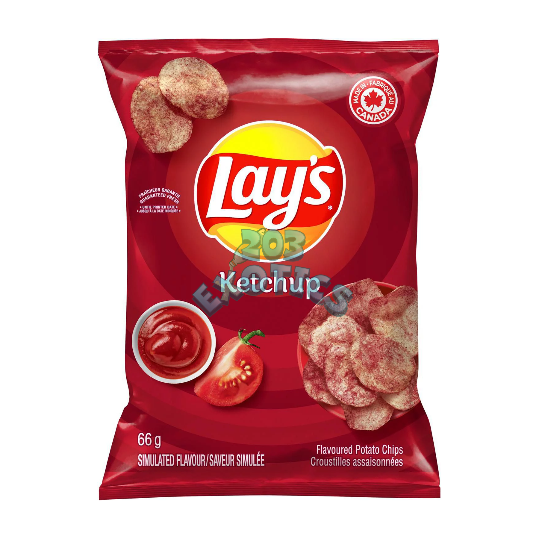 Lays Ketchup Flavored Chips (60G)