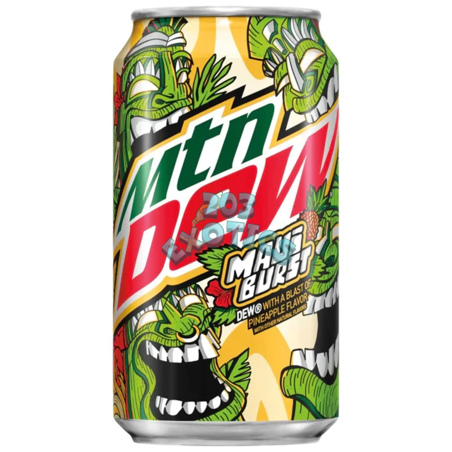 Mountain Dew Maui Burst Can (Pineapple) (12oz)