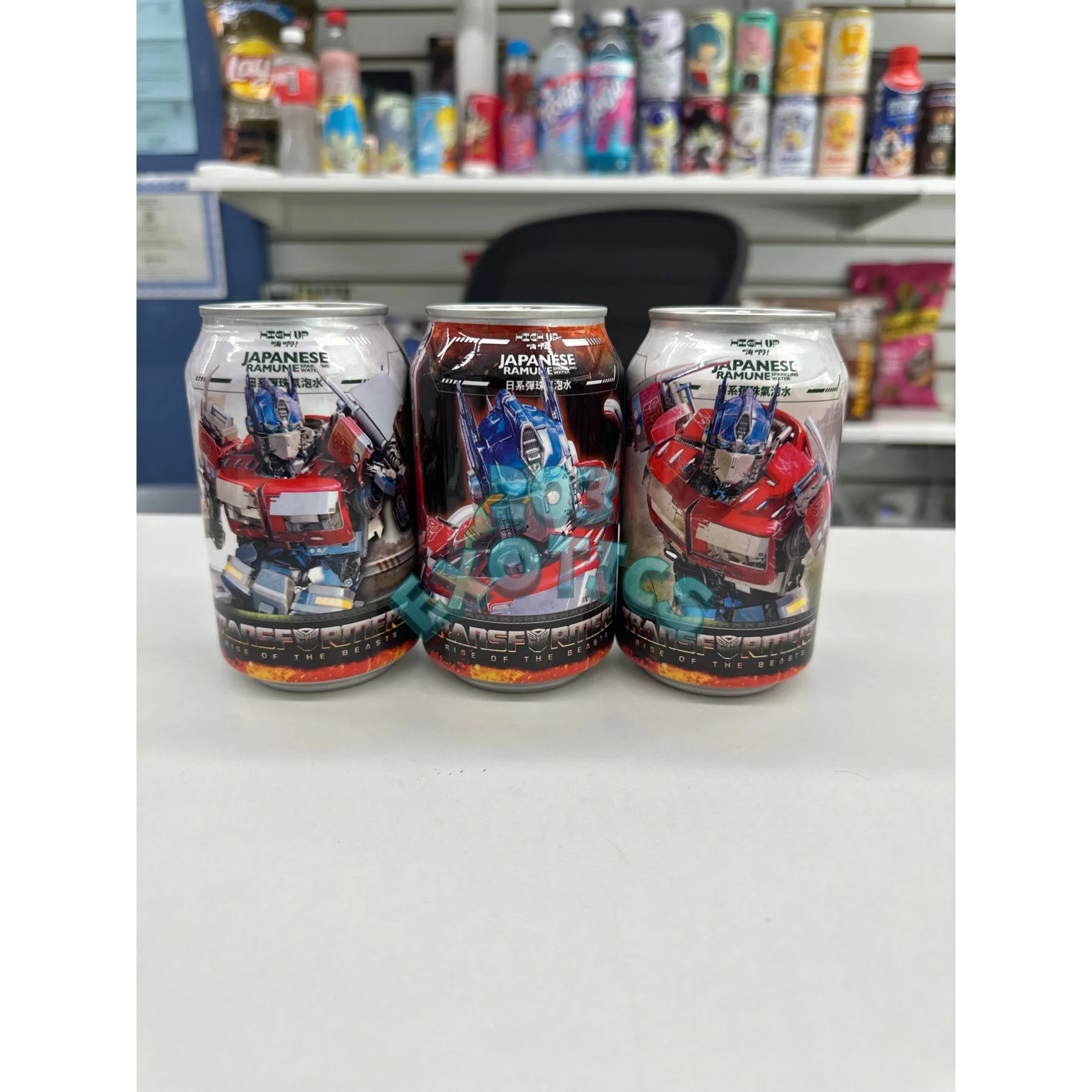 Optimus Prime Japanese Soda Original Flavor Can (330Ml)