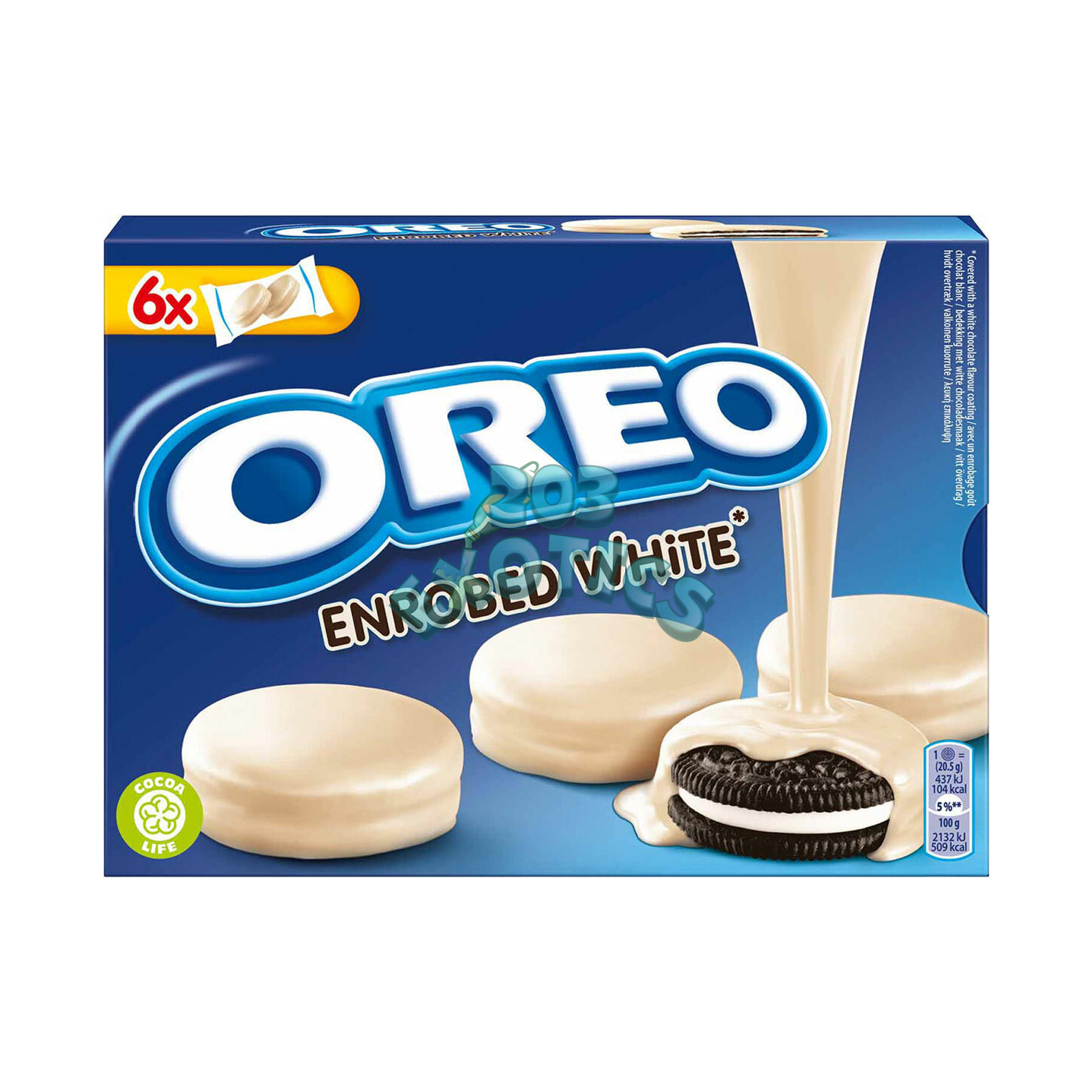 Oreo Enrobed White