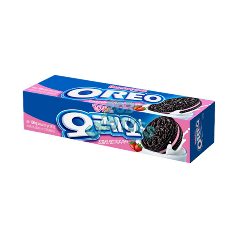Oreo Strawberry Creme (South Korea)