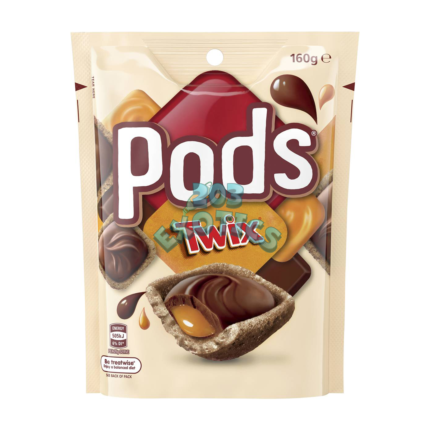 Pods Twix (160G)