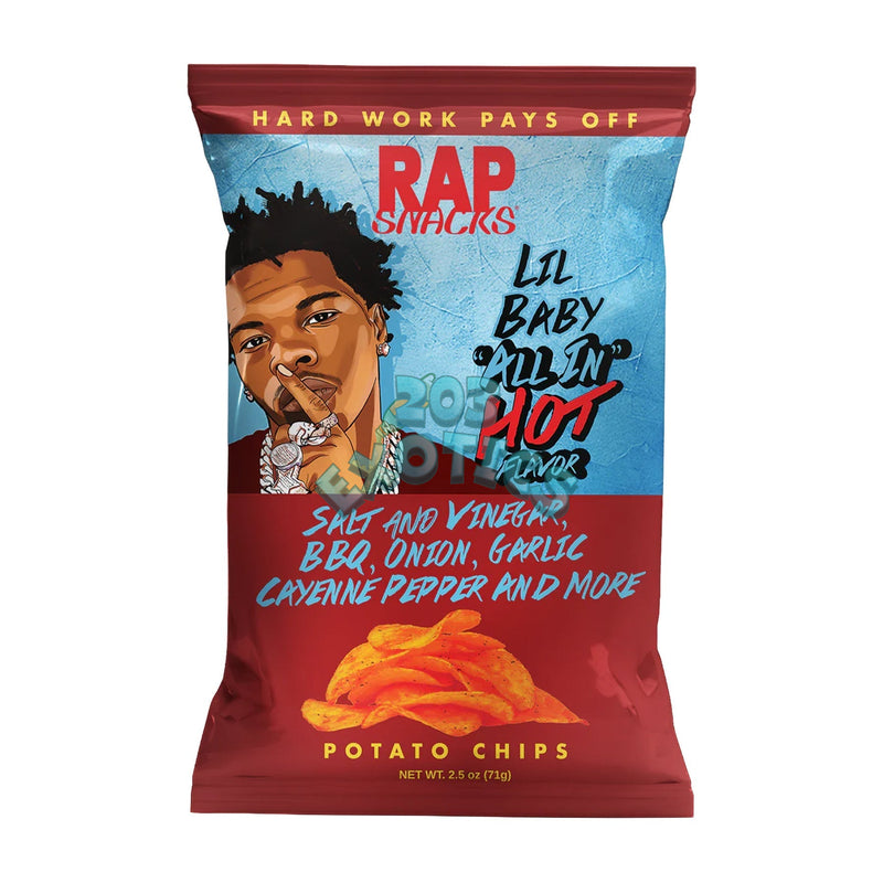 Rap Snacks Lil Baby All in HOT Flavored Chips (71g)