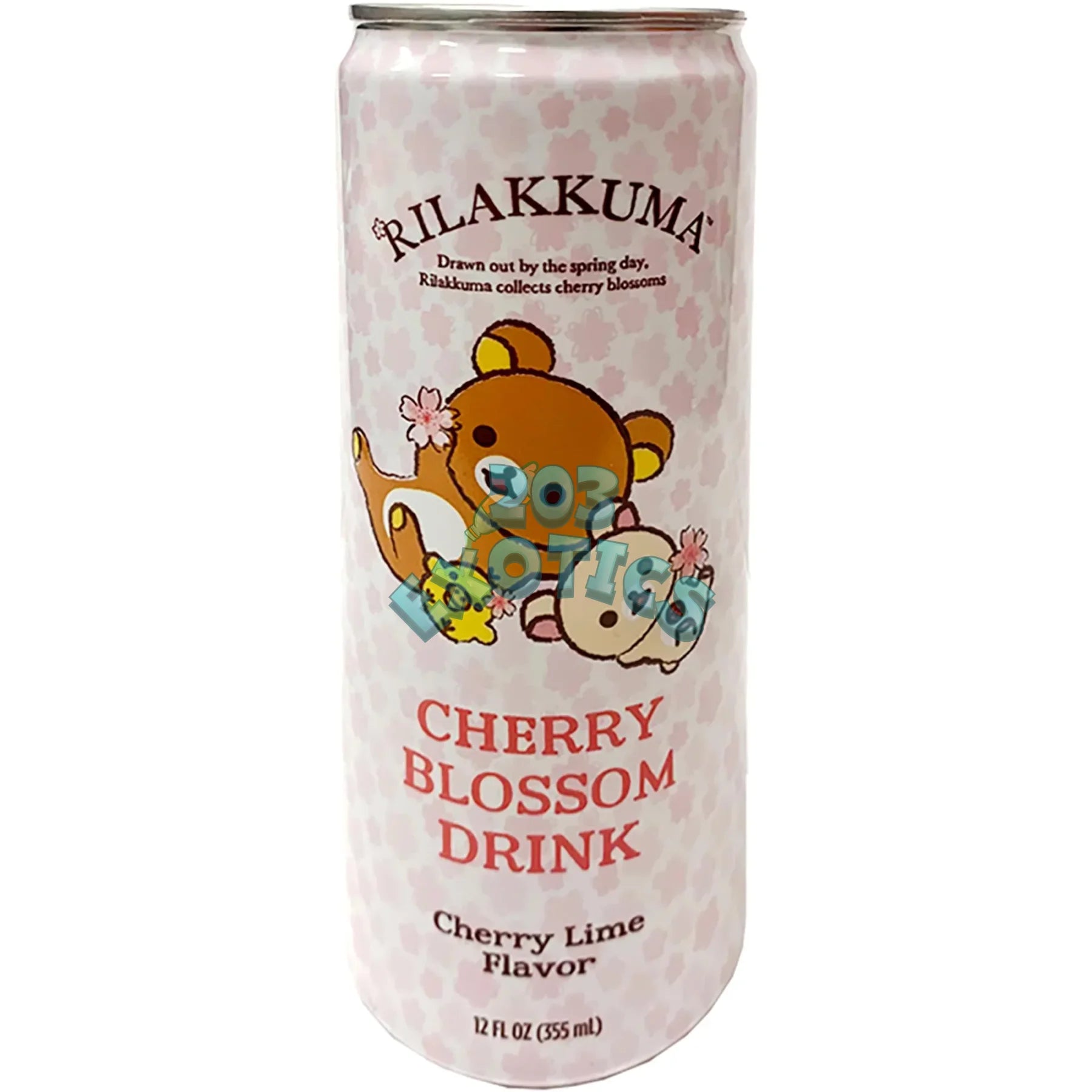 Rilakkuma Cherry Blossom Cherry Lime Soda (12oz)