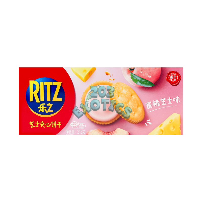 Ritz Peach Cheese Sandwich Crackers (182)