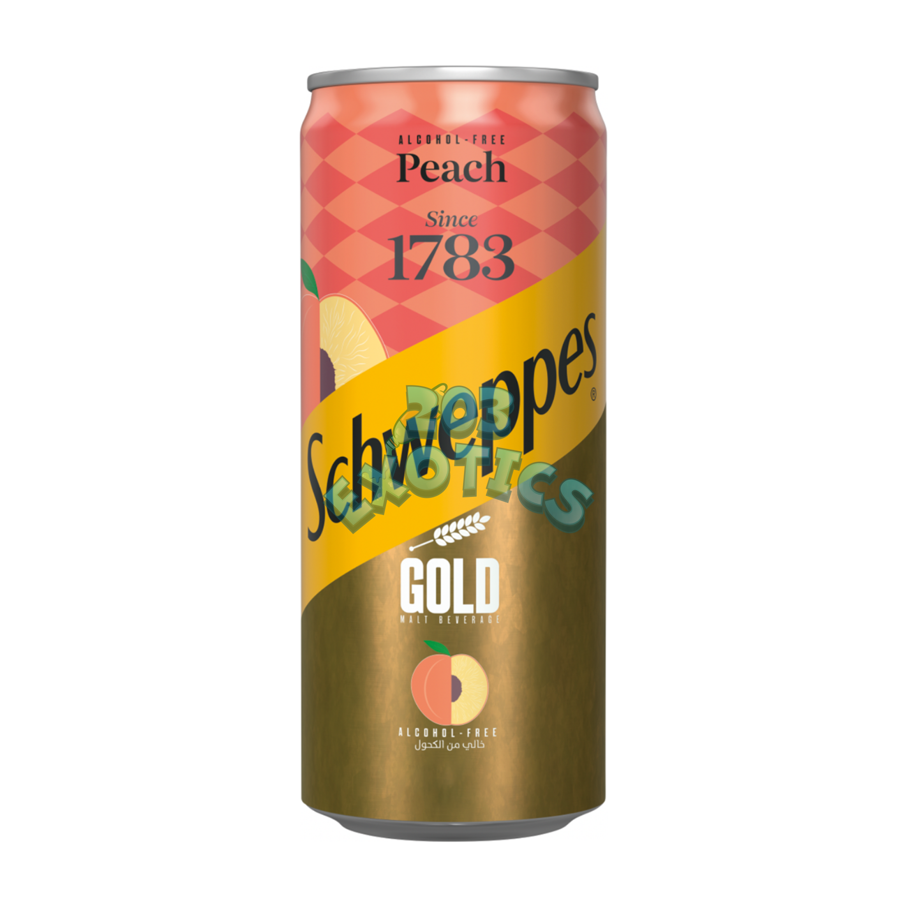 Schweppes Gold Peach Flavor (250ml)