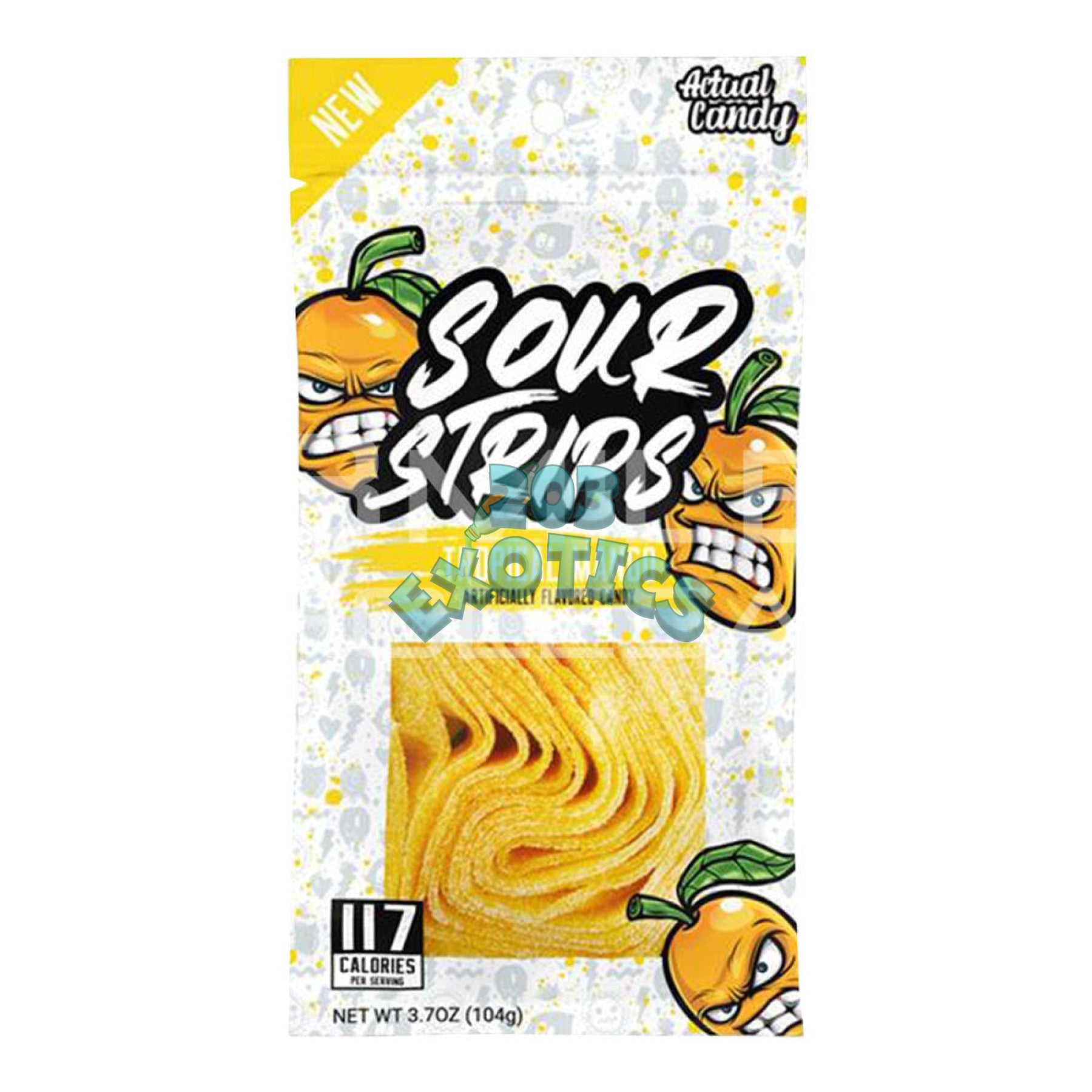Sour Strips Tropical Mango Flavored (96g)