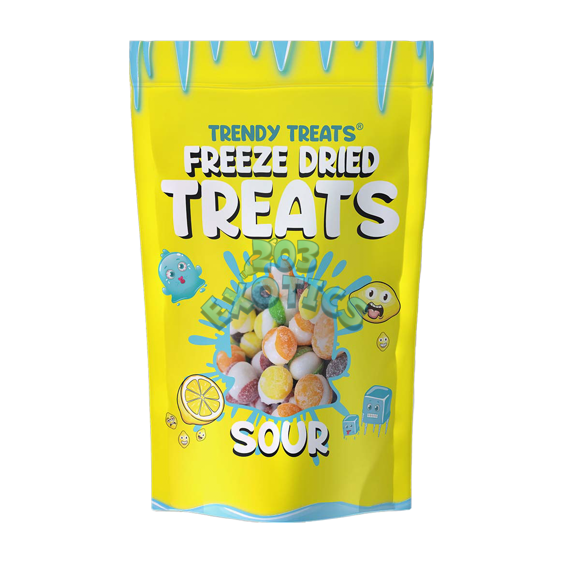 Trendy Treats Freeze Dried Sour Skittles