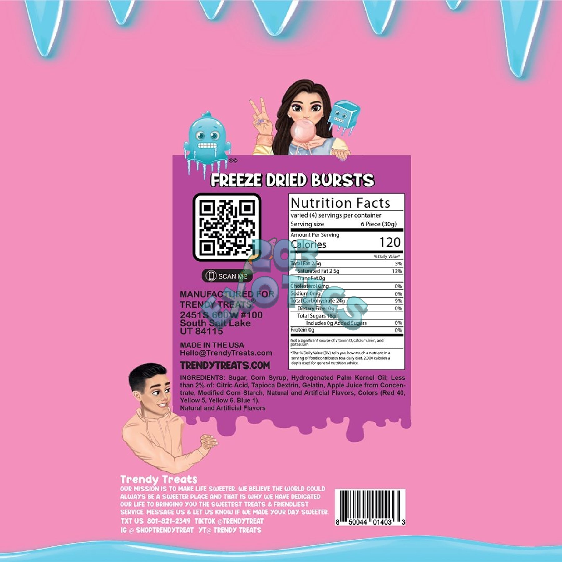 Trendy Treats Freeze Dried Bursts