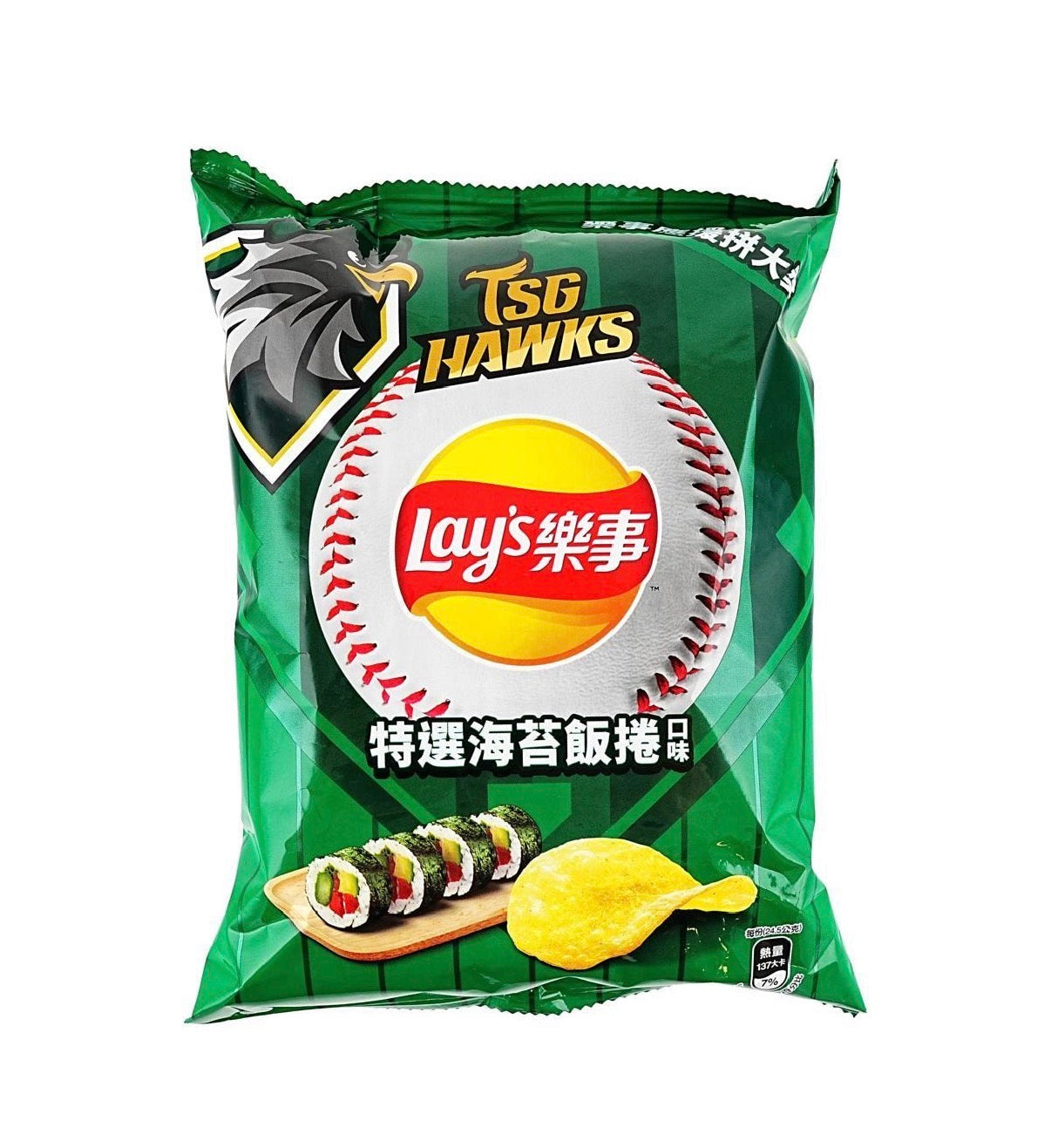 Lay’s Gimbap Seaweed Roll (70g)
