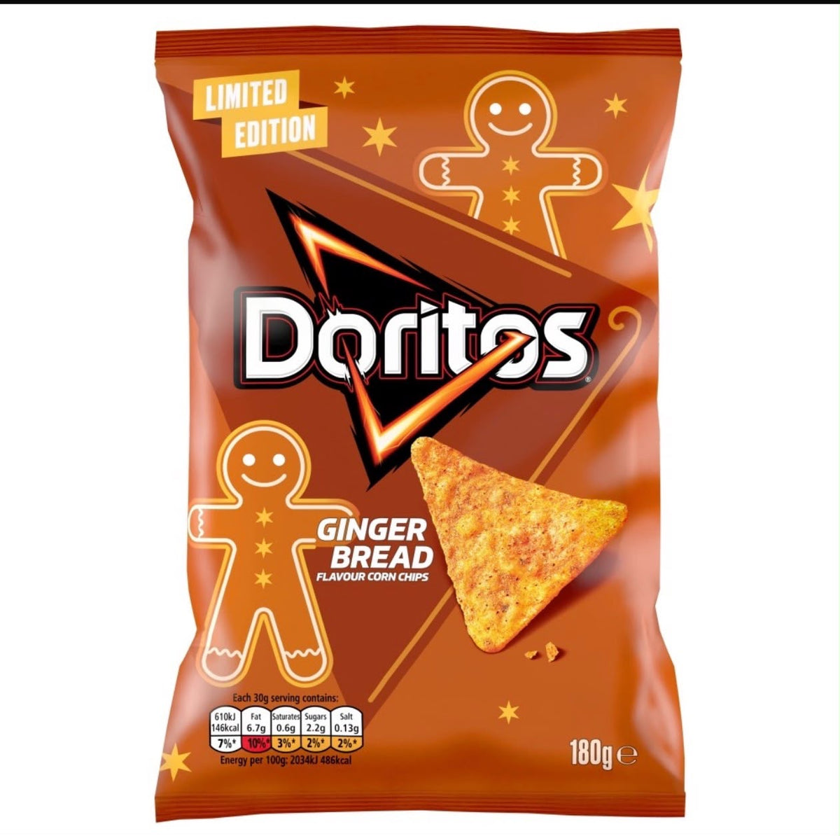 Doritos Gingerbread (180g) arriving 10/12!