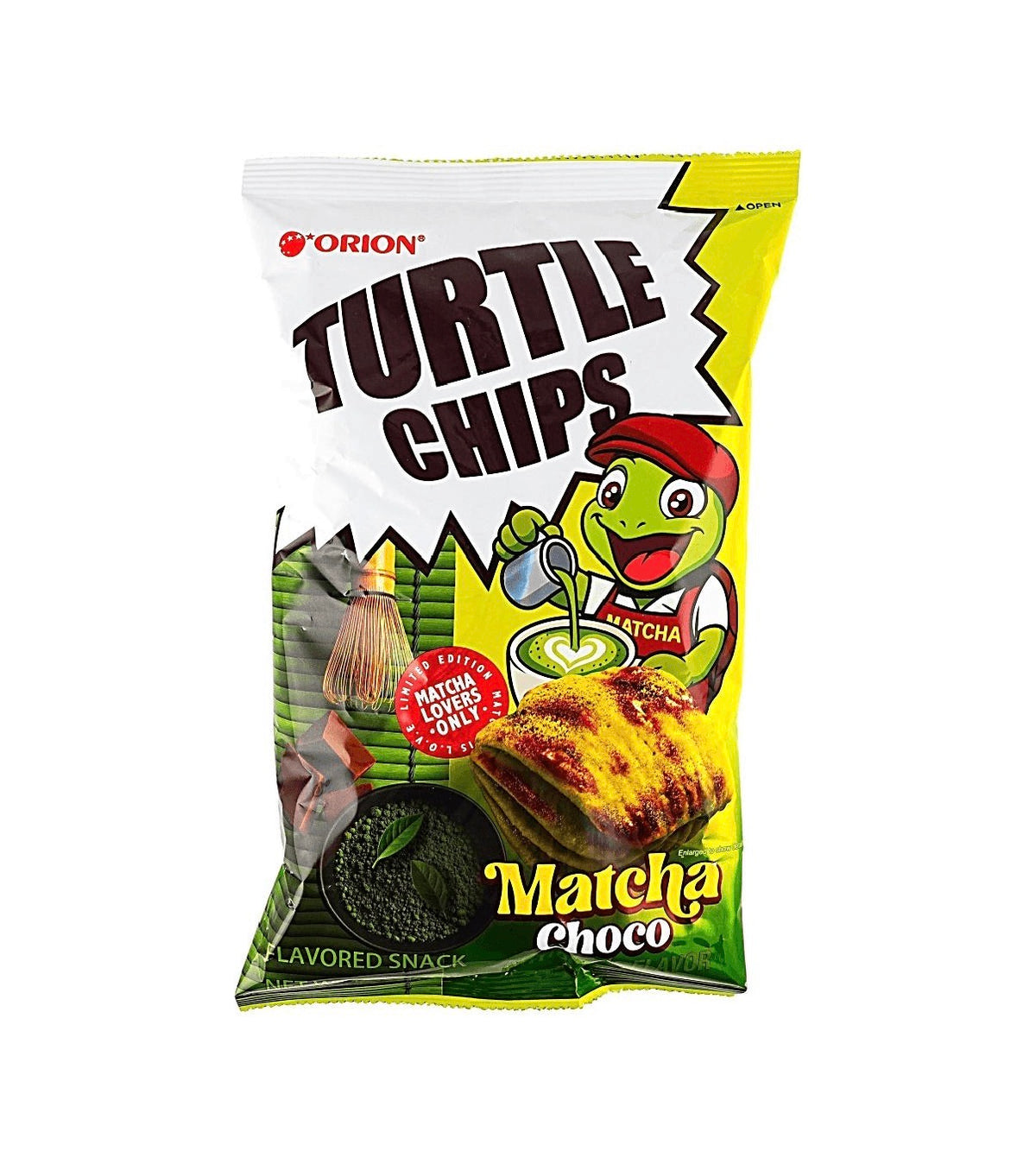 Turtle Chips Matcha & Chocolate (160g)