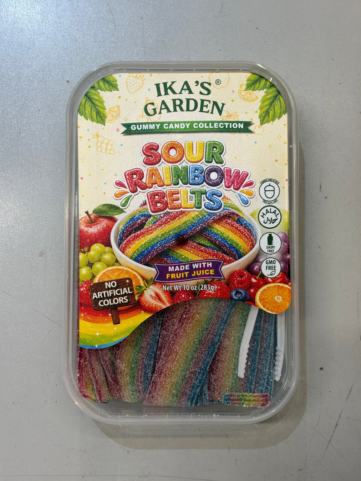 Ika’s Garden Sour Rainbow Belts (283g)
