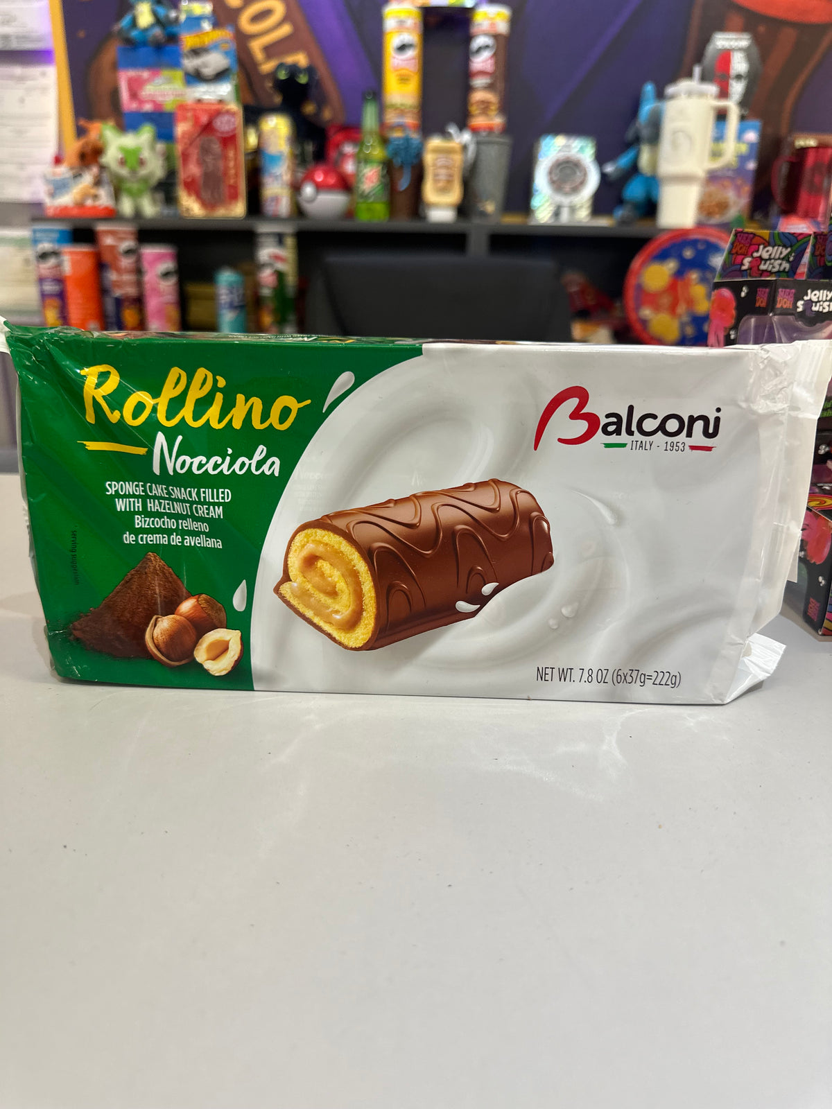 Balconi Rollino Hazelnut Rolls (6 individually wrapped) (222g)