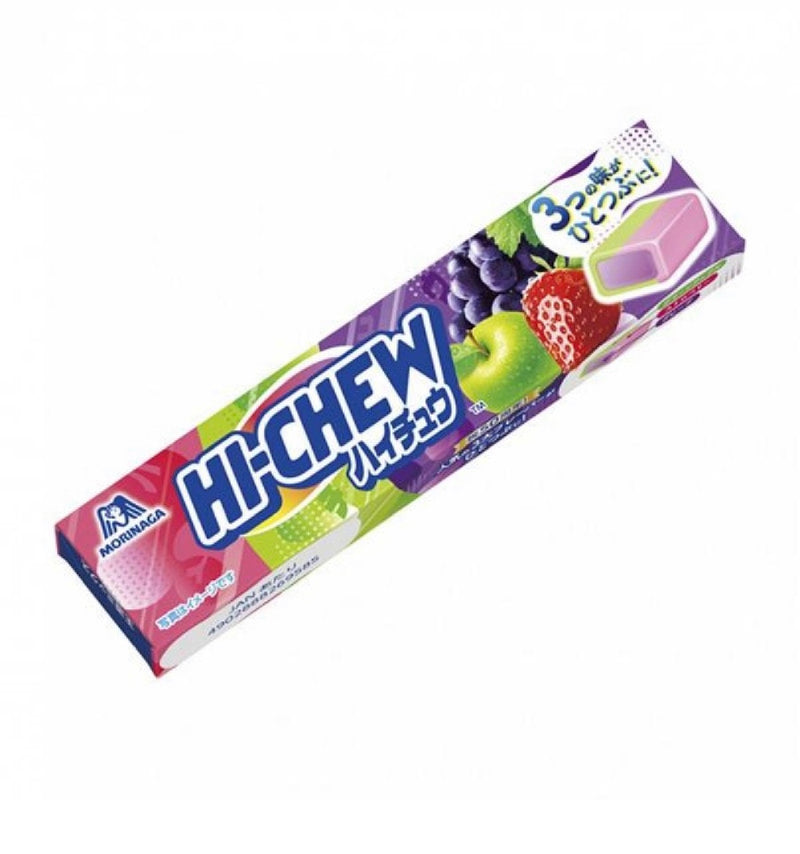 Hi-Chew Green Apple, Strawberry, Grape (12ct)