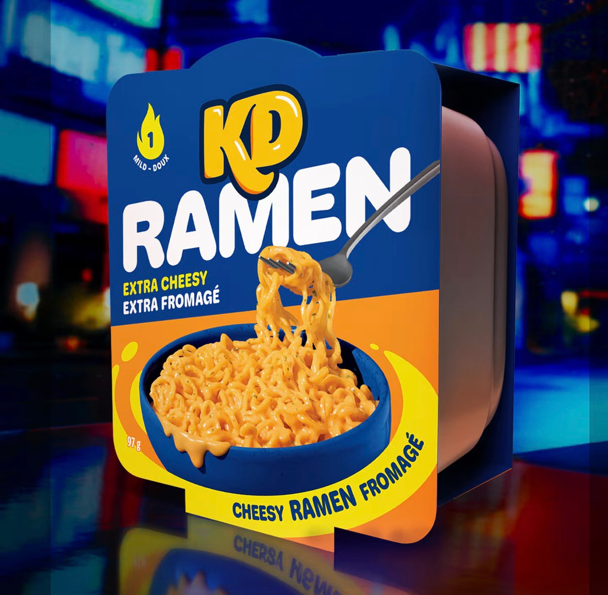 Kraft Dinner Mac & Cheese Ramen Extra Cheesy (95g)