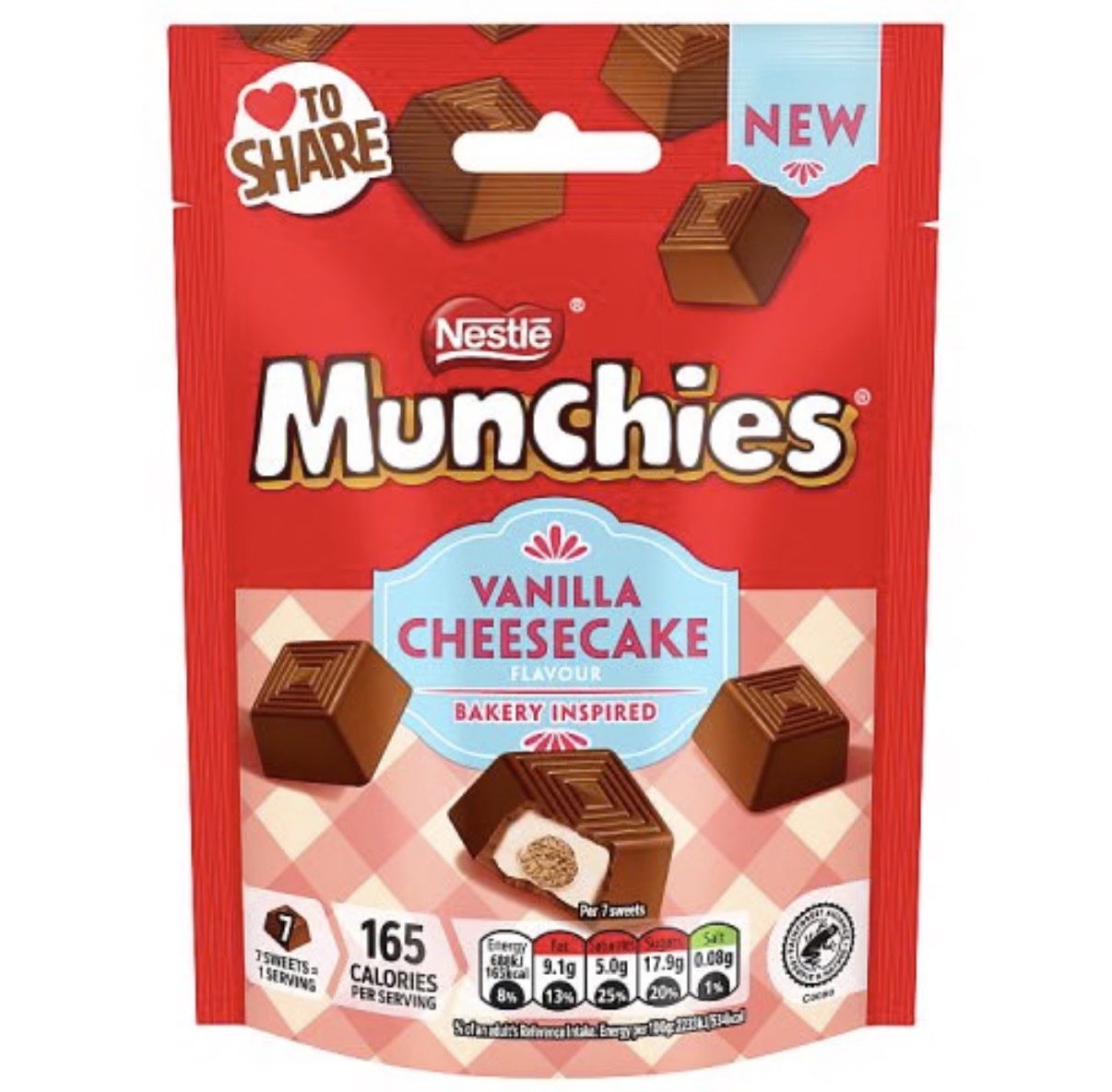Munchies Vanilla Cheesecake (97g)